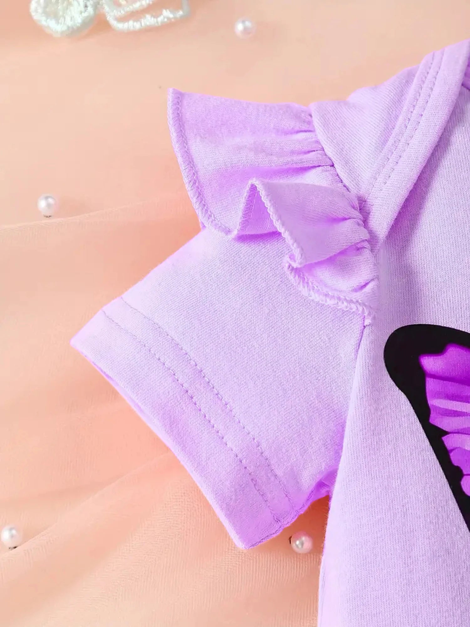 Toddler Girl Floral Print Dress Sleeveless Ruffle Hem Elastic Waist Bow Headband 3 Piece Outfit Set for Summer